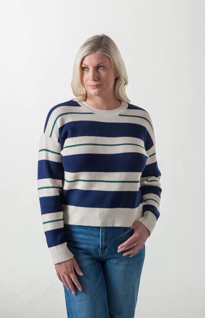 Astra Stripe Sweater Top