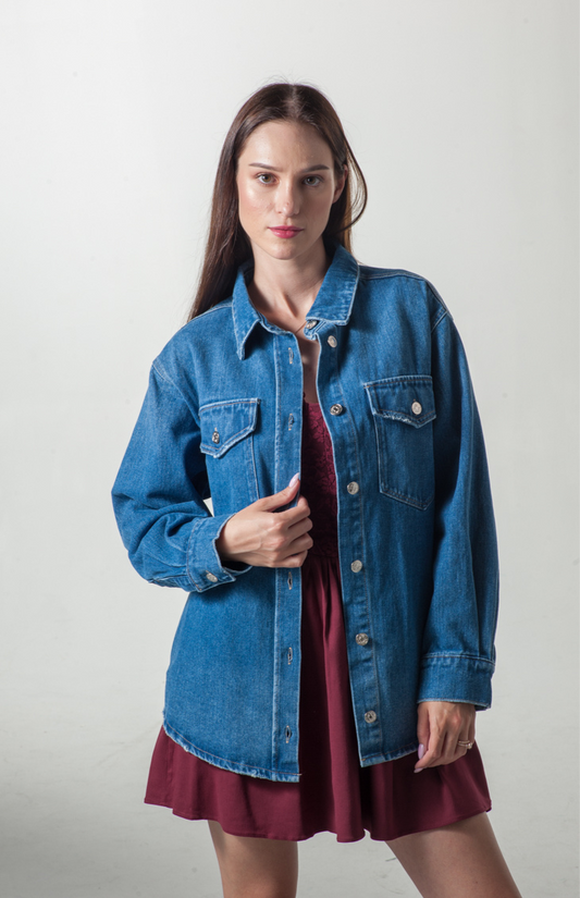 Beau Denim Shacket