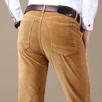 Abram - Straight Corduroy Trousers