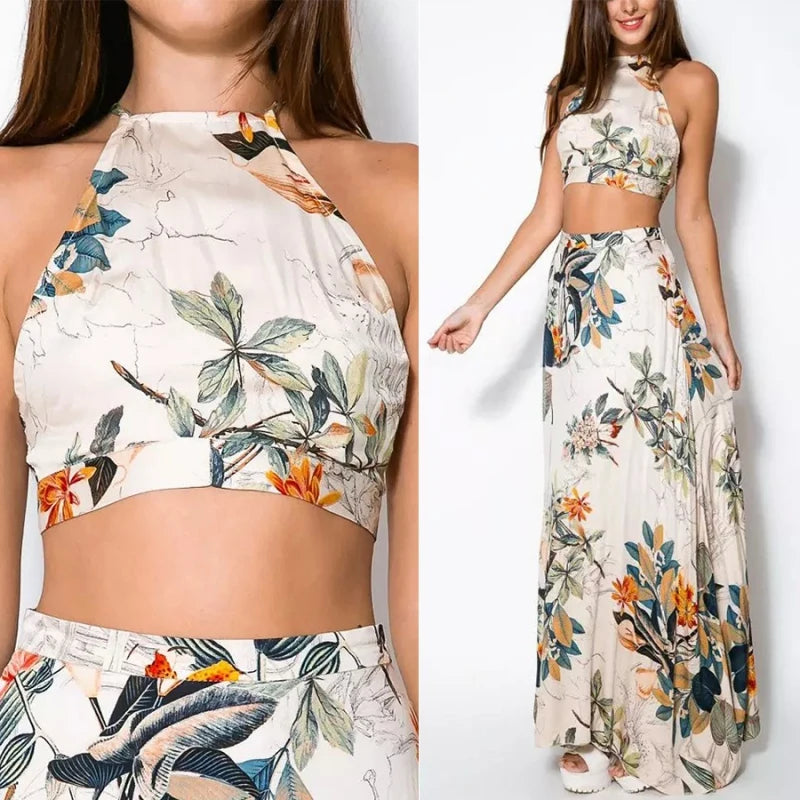 Anna-Rae - floral skirt set
