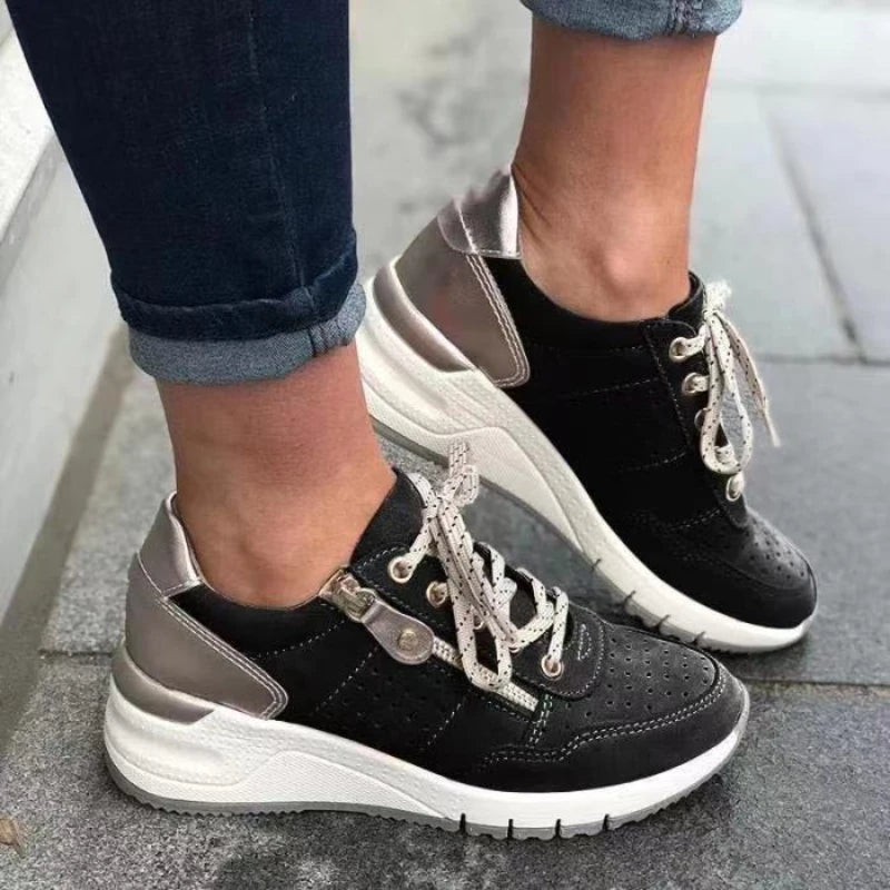 Aria - low heeled trainers