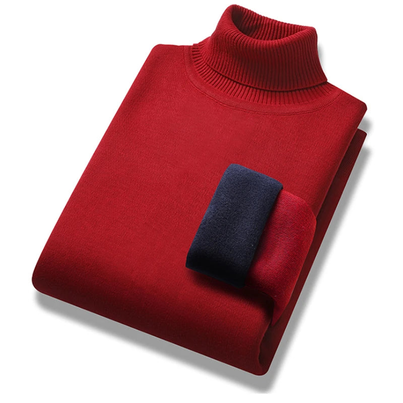 Zephyr - lined rollneck jumper