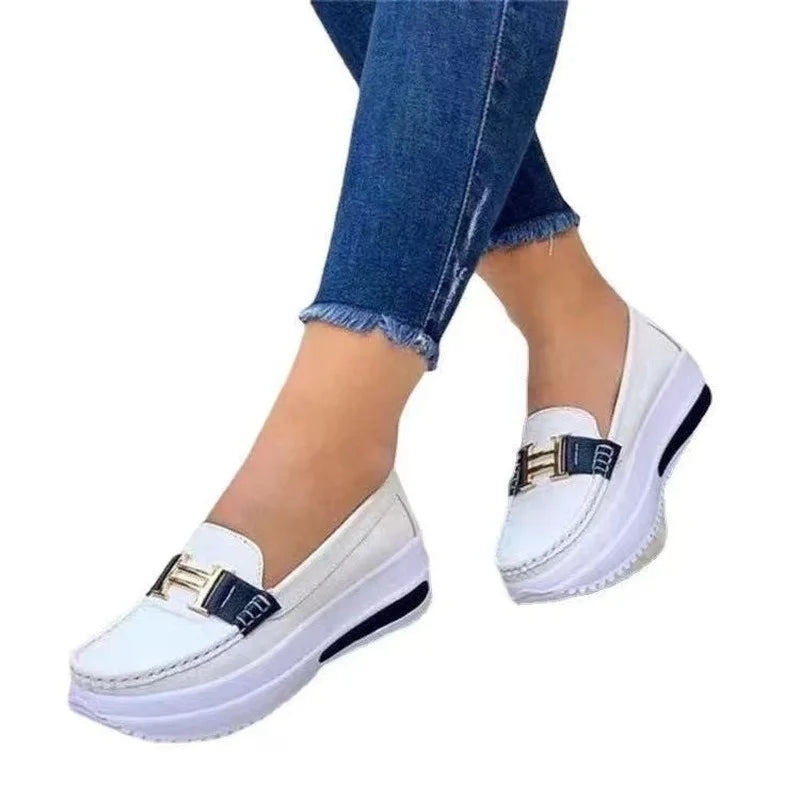 Zara-Mae - platform buckle shoes