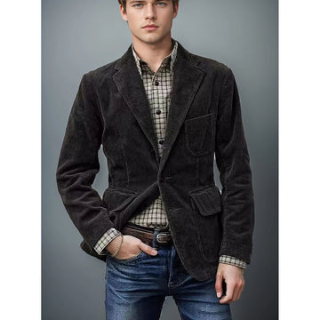Baxton - corduroy pocket jacket