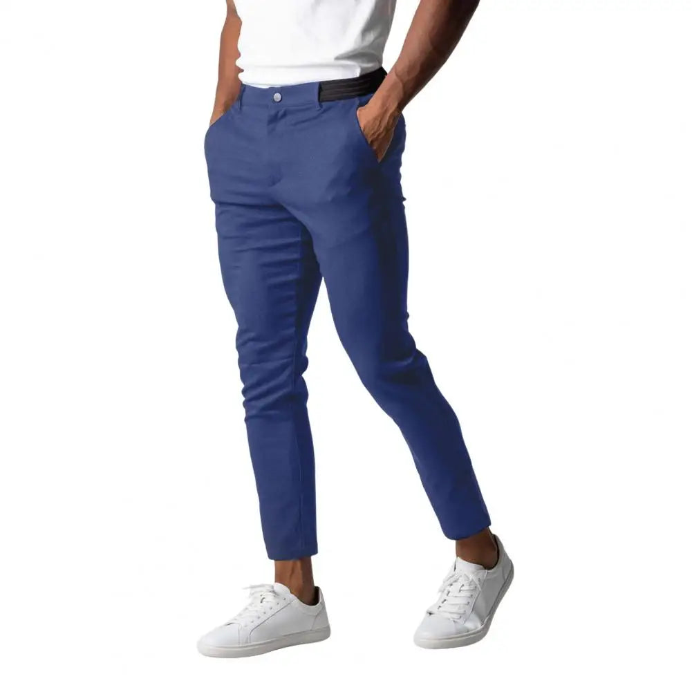 Boone - slim fit chino trousers