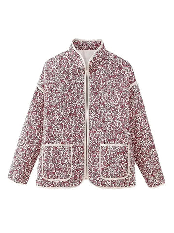 Adira - floral quilted jacket