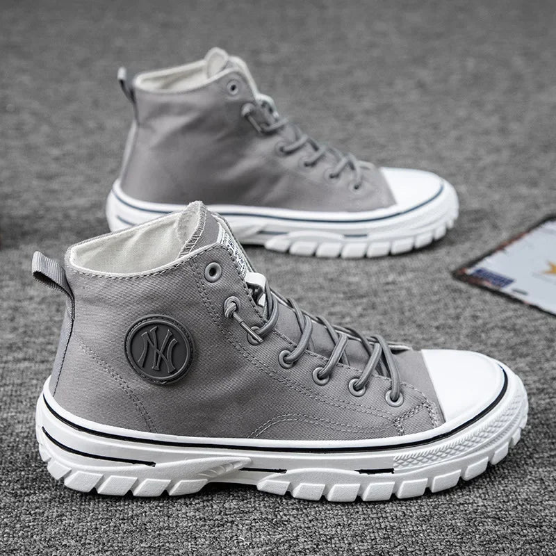 Campbell - high top casual trainers