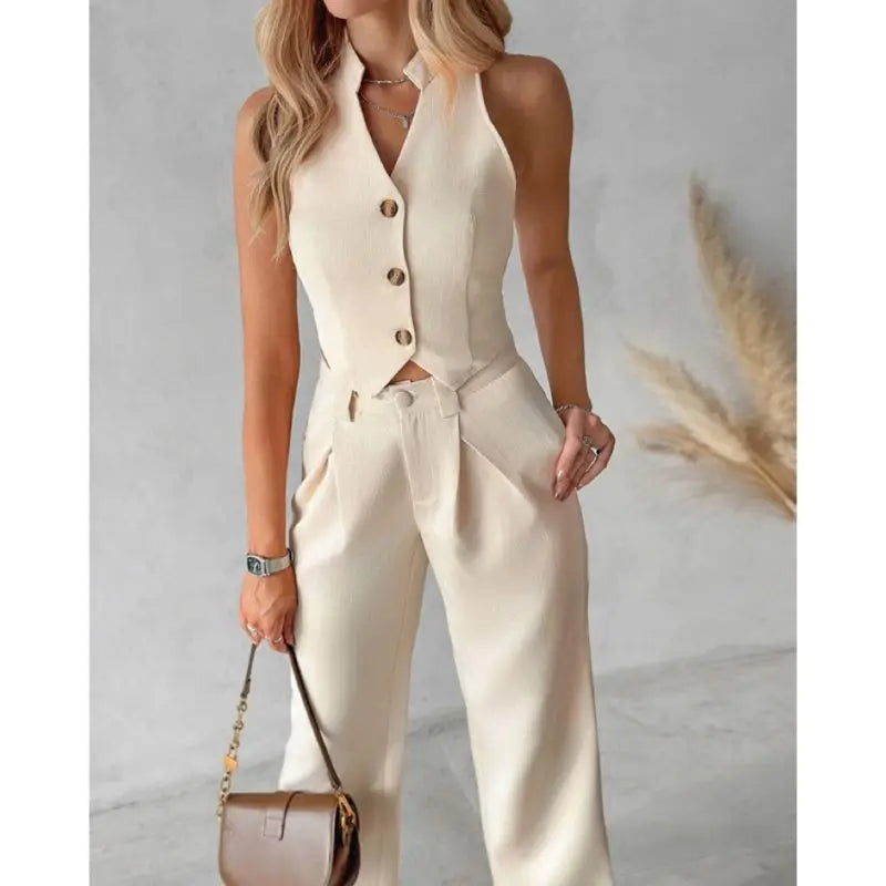 Zora - waistcoat trouser set