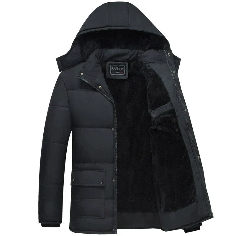 Men's hooded winter coat