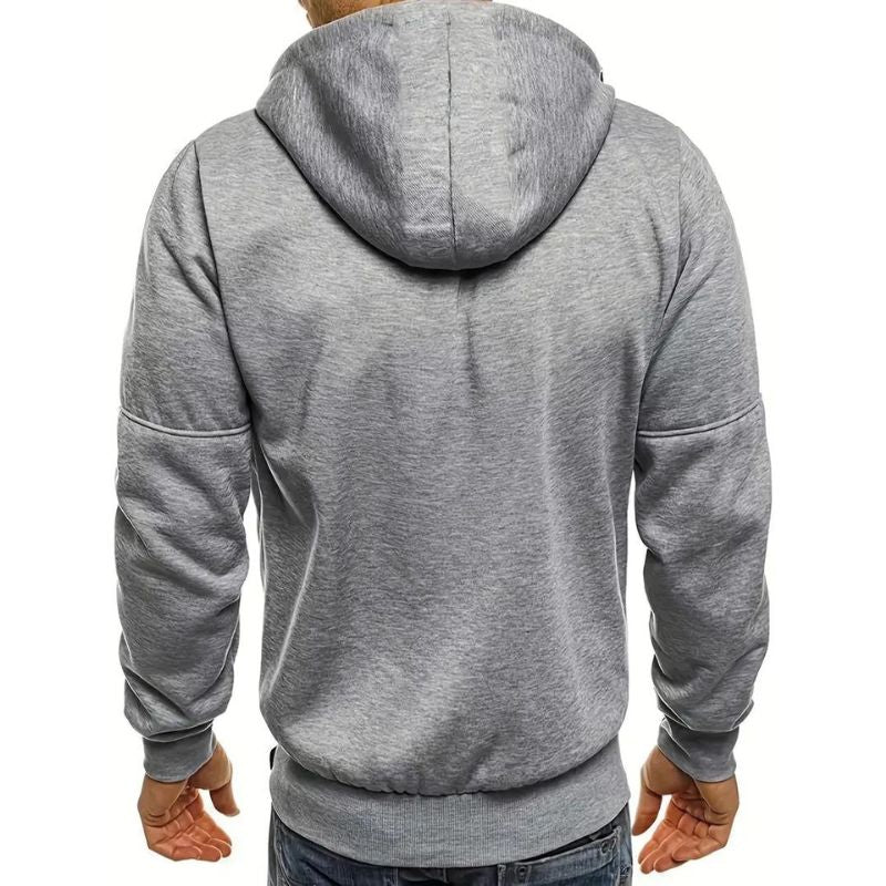 Men's hooded athletic jacket
