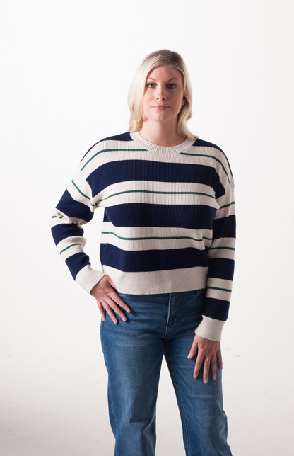 Astra Stripe Sweater Top