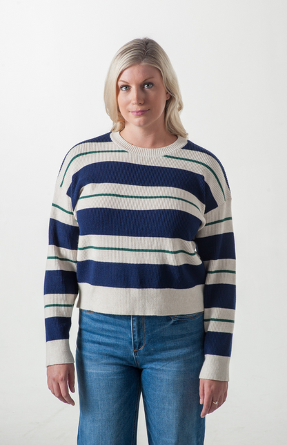 Astra Stripe Sweater Top