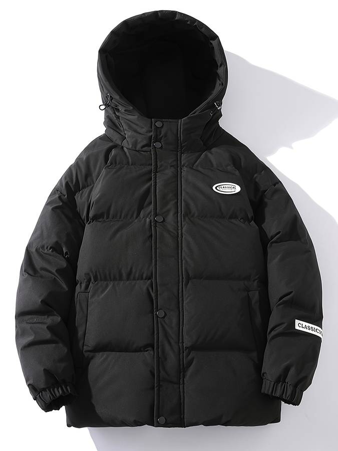 Men's hooded winter jacket