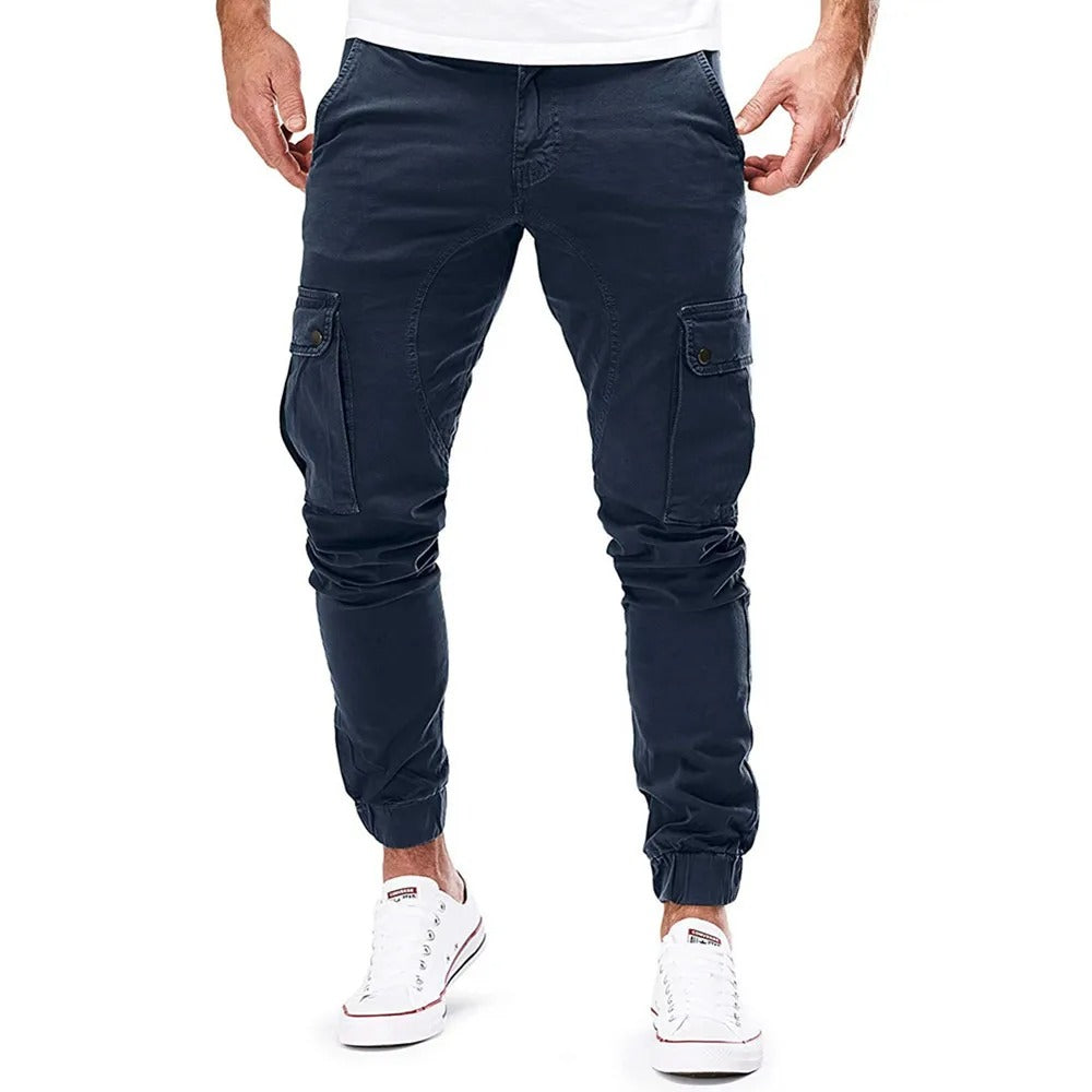 Milo - pocket slim cargo trousers