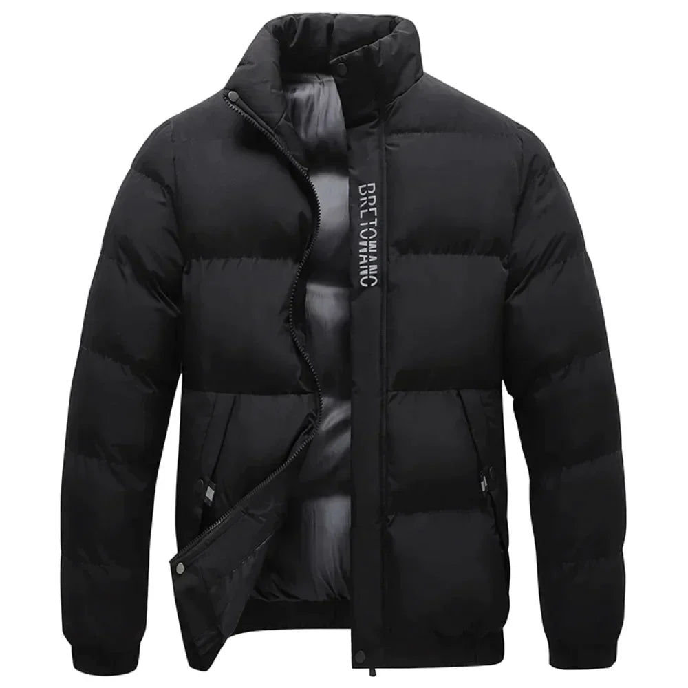 Men's padded winter jacket
